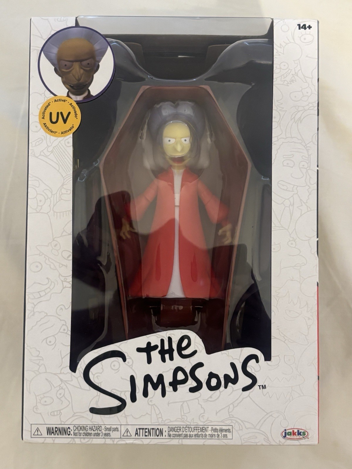 Modellino The Simpsons Count Burns Vampire (NUOVO + SIGILLATO)