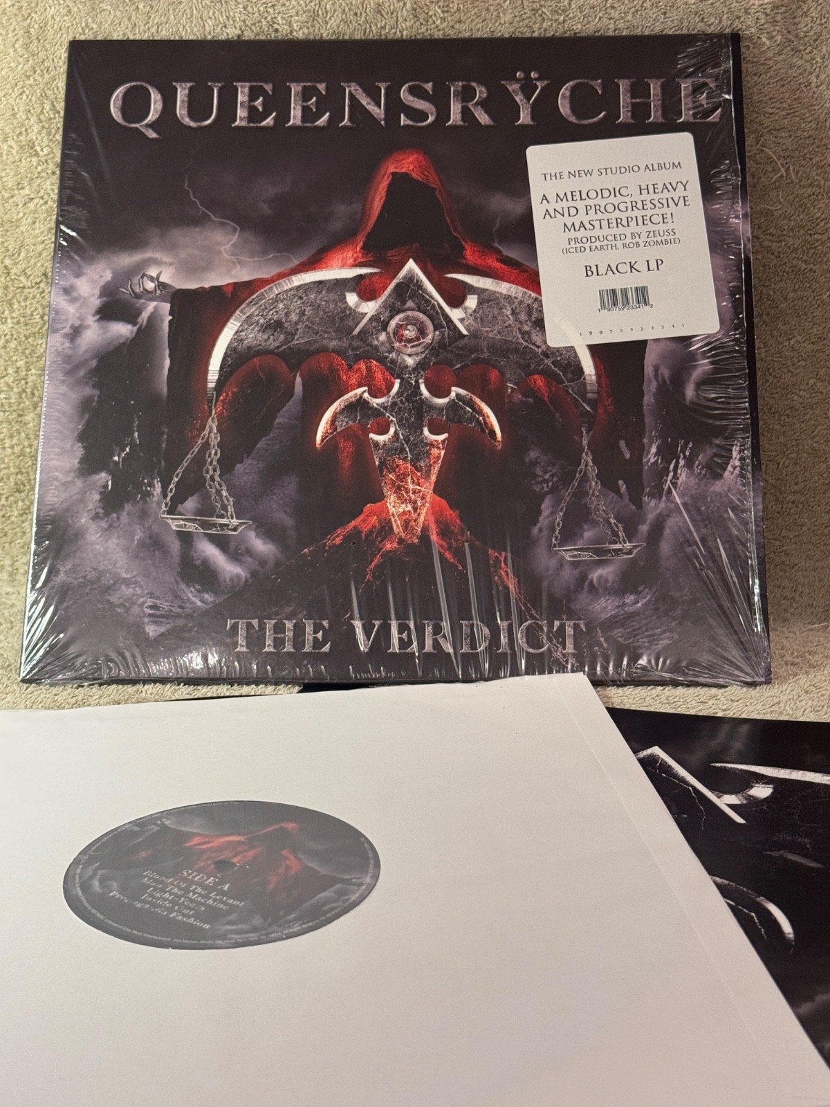 Queensrÿche The Verdict Vinyl Album In Shrink