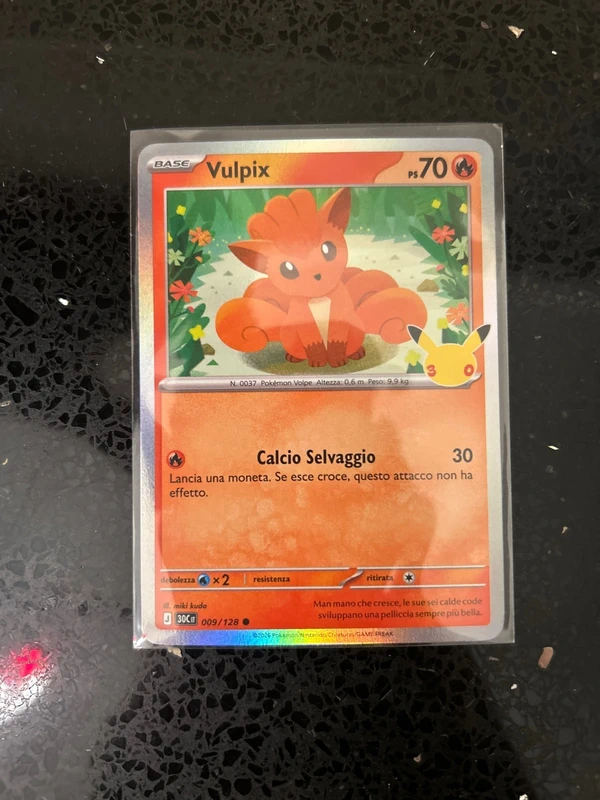Vulpix 009/128 - 30th Anniversario
