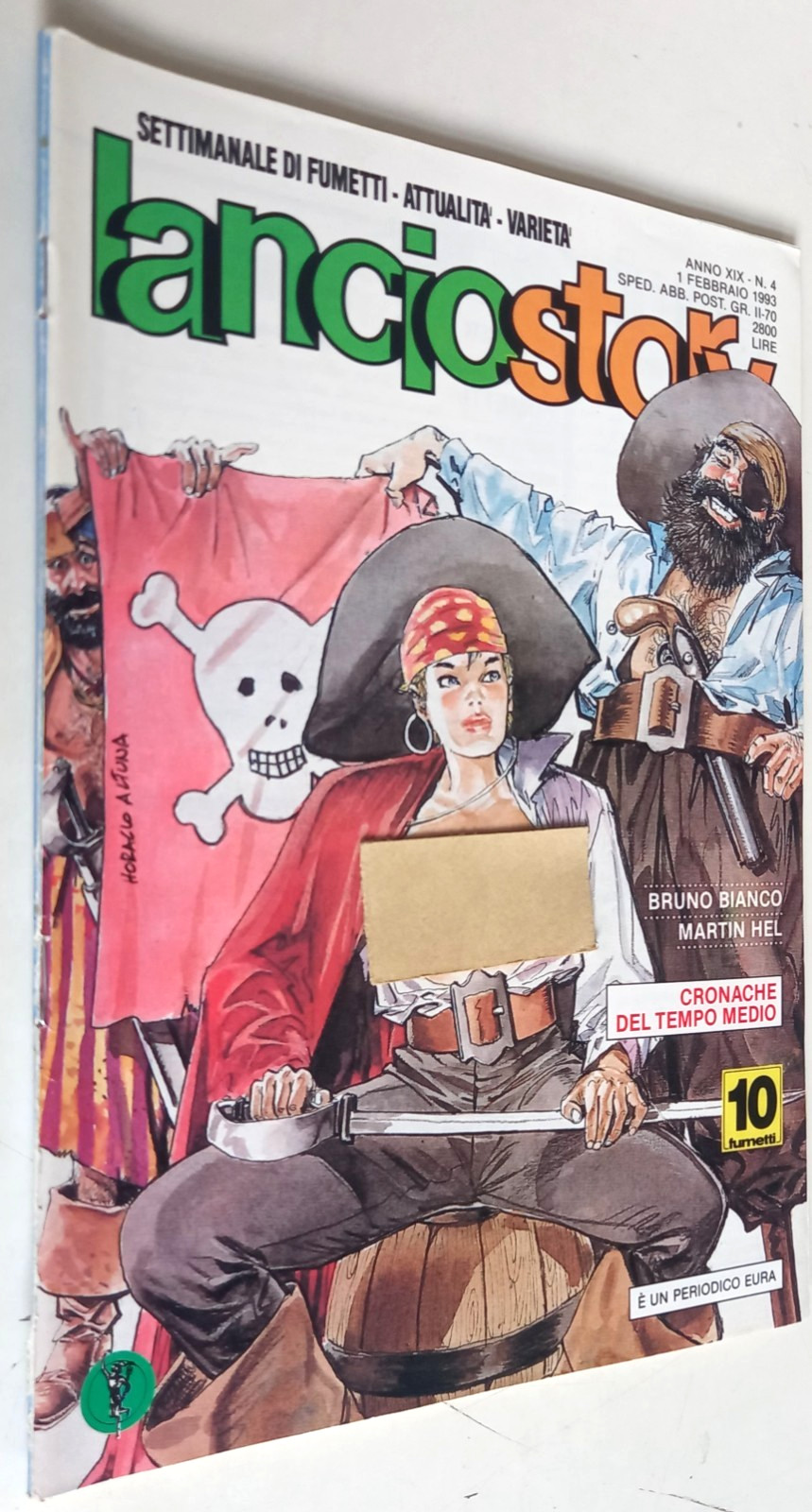LANCIOSTORY N. 4 -1/2/1993 -Martin Hel/inserto Savarese/Bruno Bianco- Eura