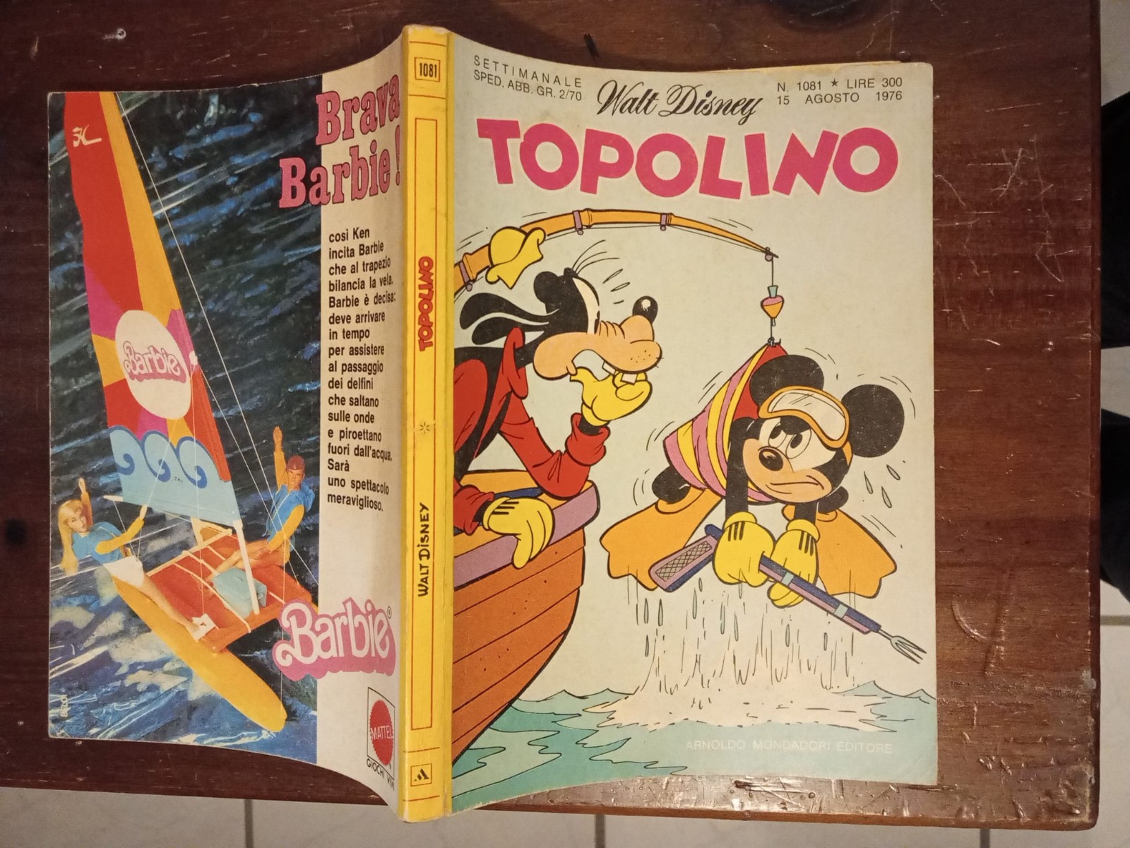 TOPOLINO LIBRETTO N 1081 1976 CON BOLLINO OTTIME CONDIZIONI