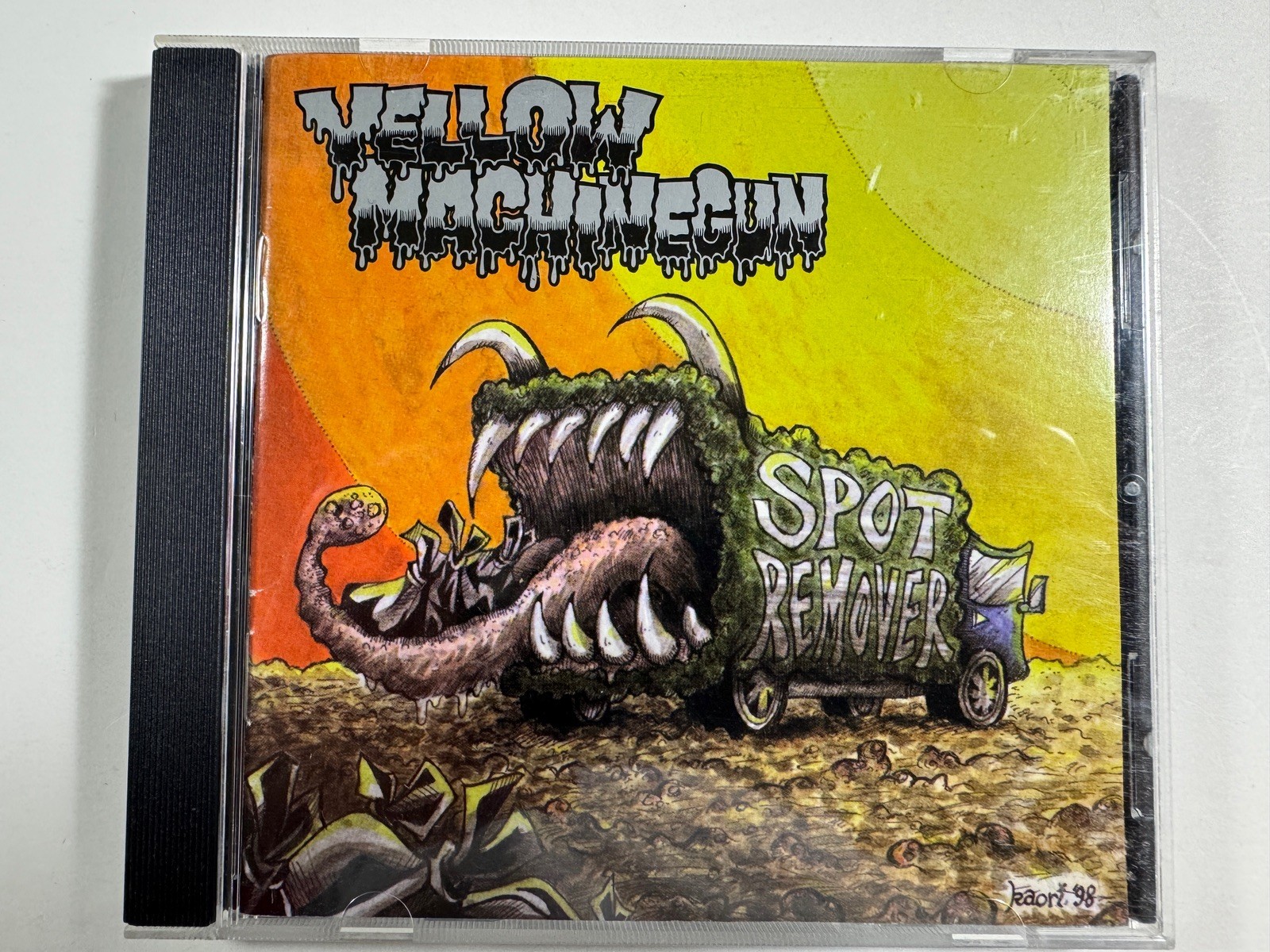 YELLOW MACHINEGUN : Spot Remover CD HARDCORE PUNK 1998 HOWLING BULL AMERICA