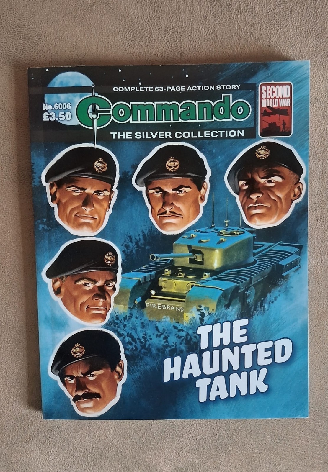 NEW Commando Comic The Silver Collection No 6006 The Haunted Tank 24 Oct 2026