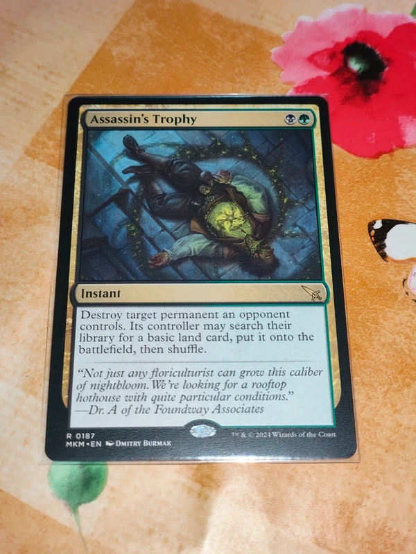 Magic the Gathering- Assassin's Thropy