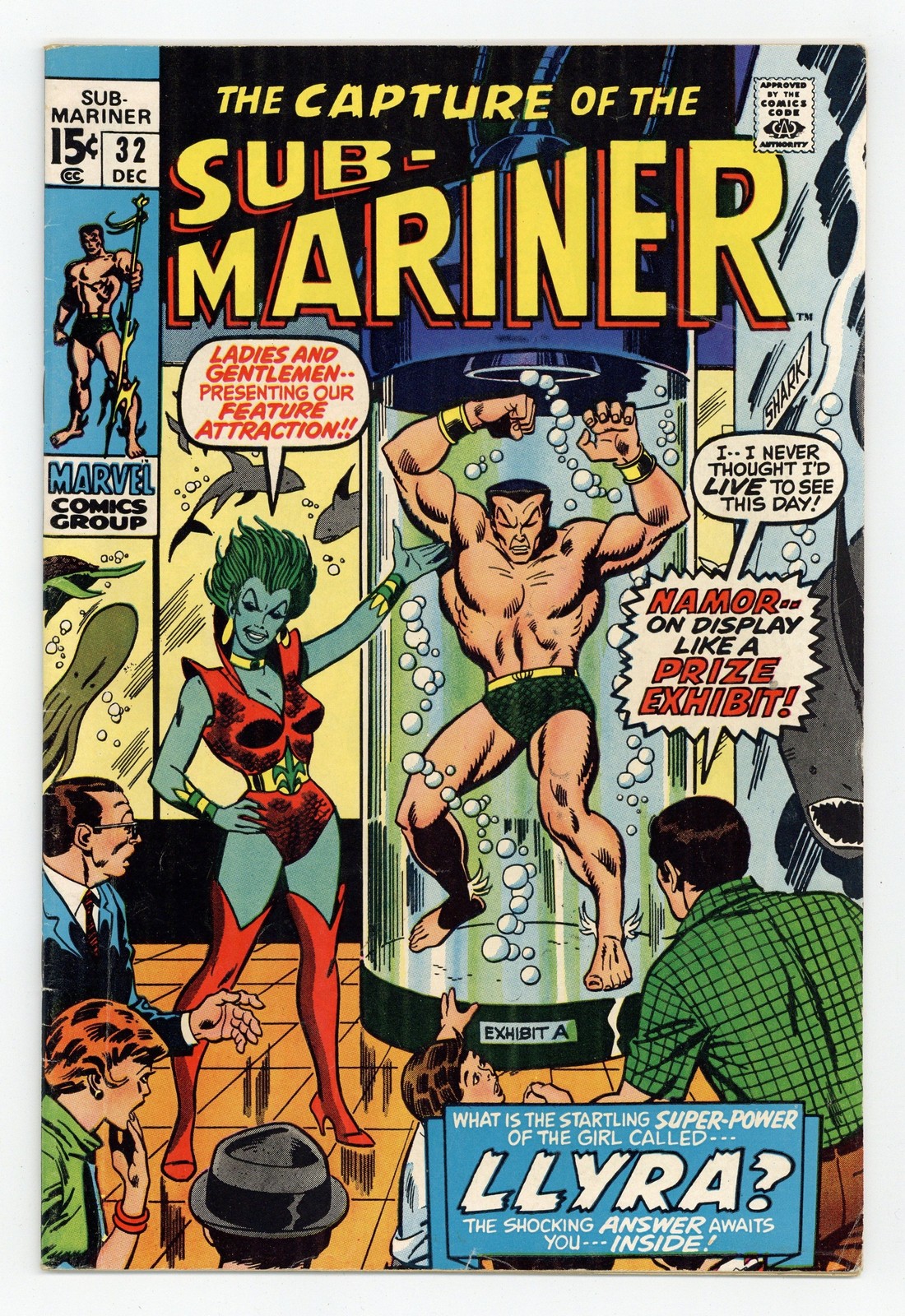 Sub-Mariner #32 VG 4.0 1970