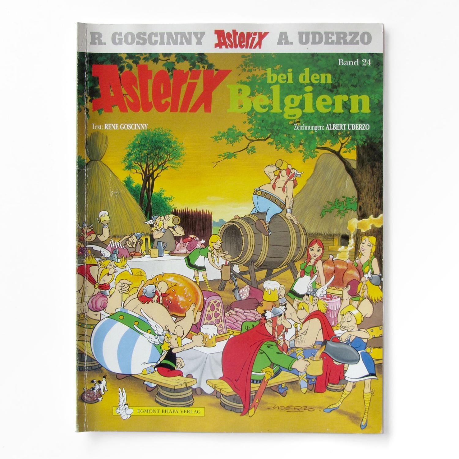 Asterix Volume 24: Asterix tra i Belgi (2001) - Album fumetti EHAPA