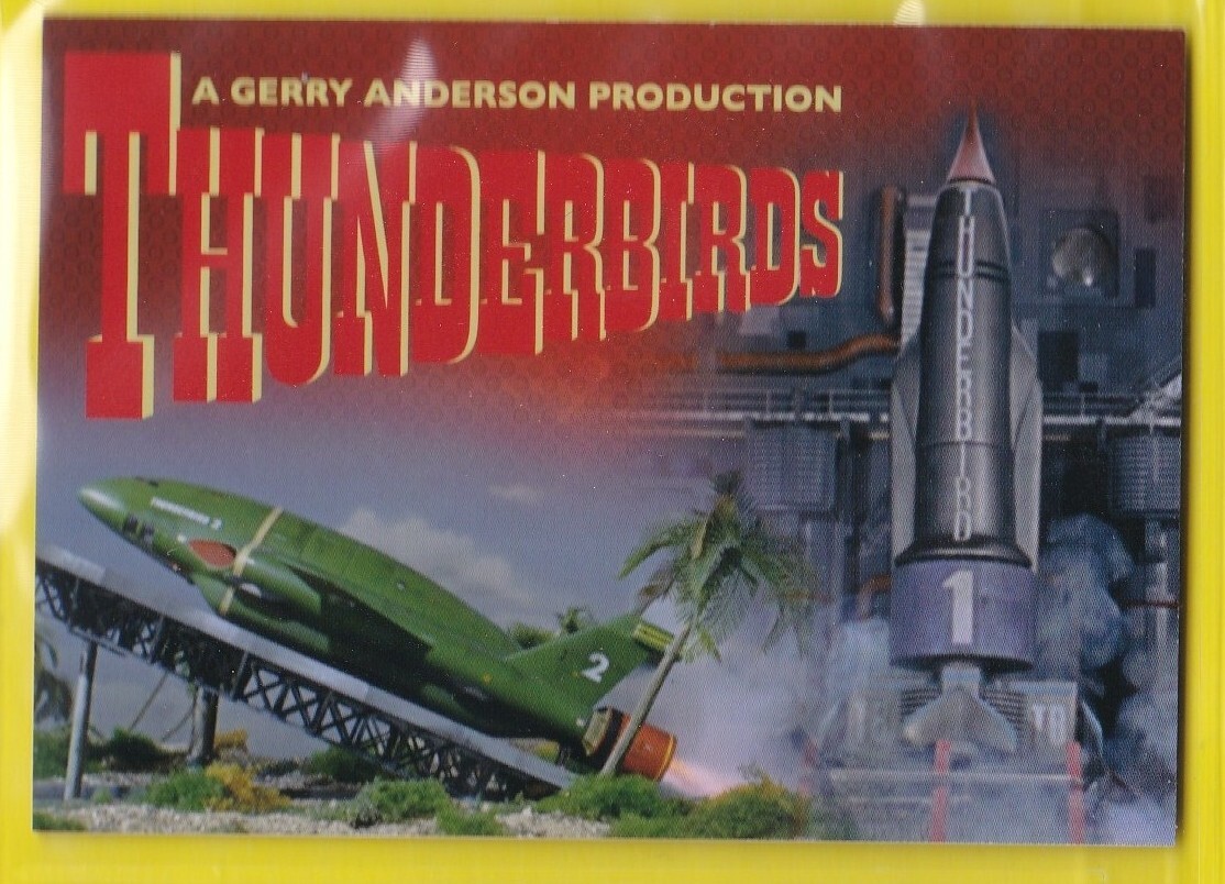 THUNDERBIRDS Series 2 -  BASE SET 36 CARDS - UNSTOPPABLE CARDS - GERRY ANDERSON