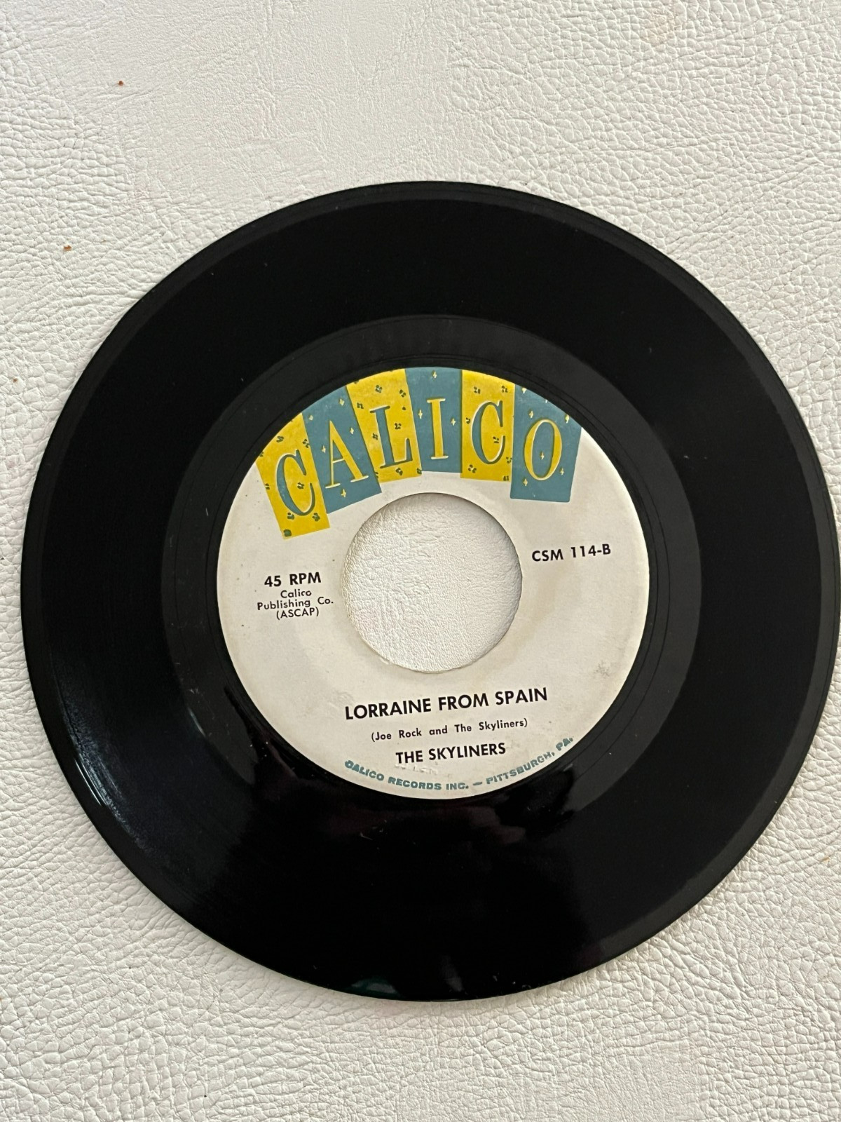 BIG DEAL DOO WOP 45 BY SKYLINES HOW MUCH / LORRAINE FROM SPAIN