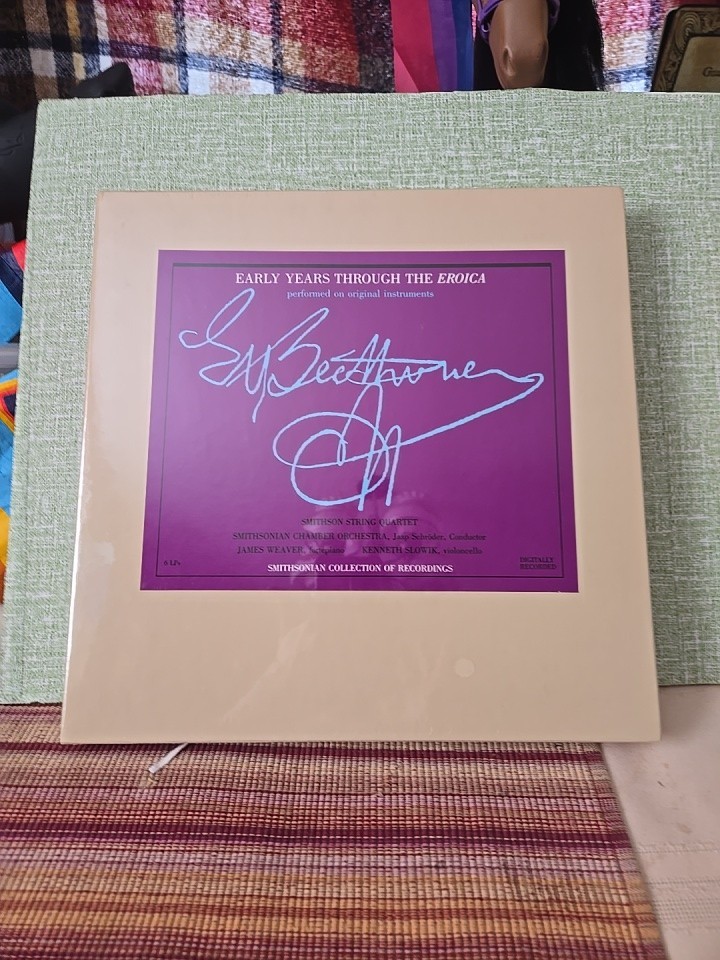 Beethoven 6 LP Boxset Early Years Through Eroica String Quartet sealed