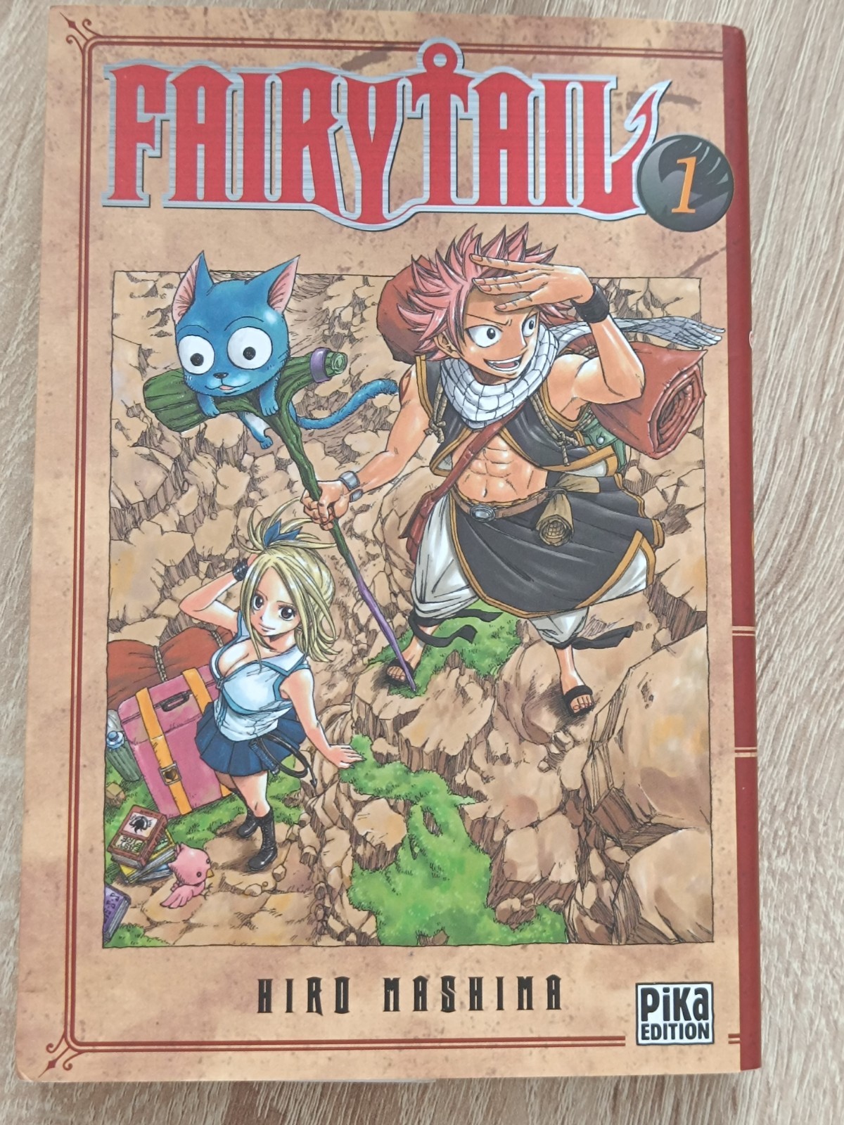 Libro Manga Fairy Tail Vol 1 Edizione Pika
