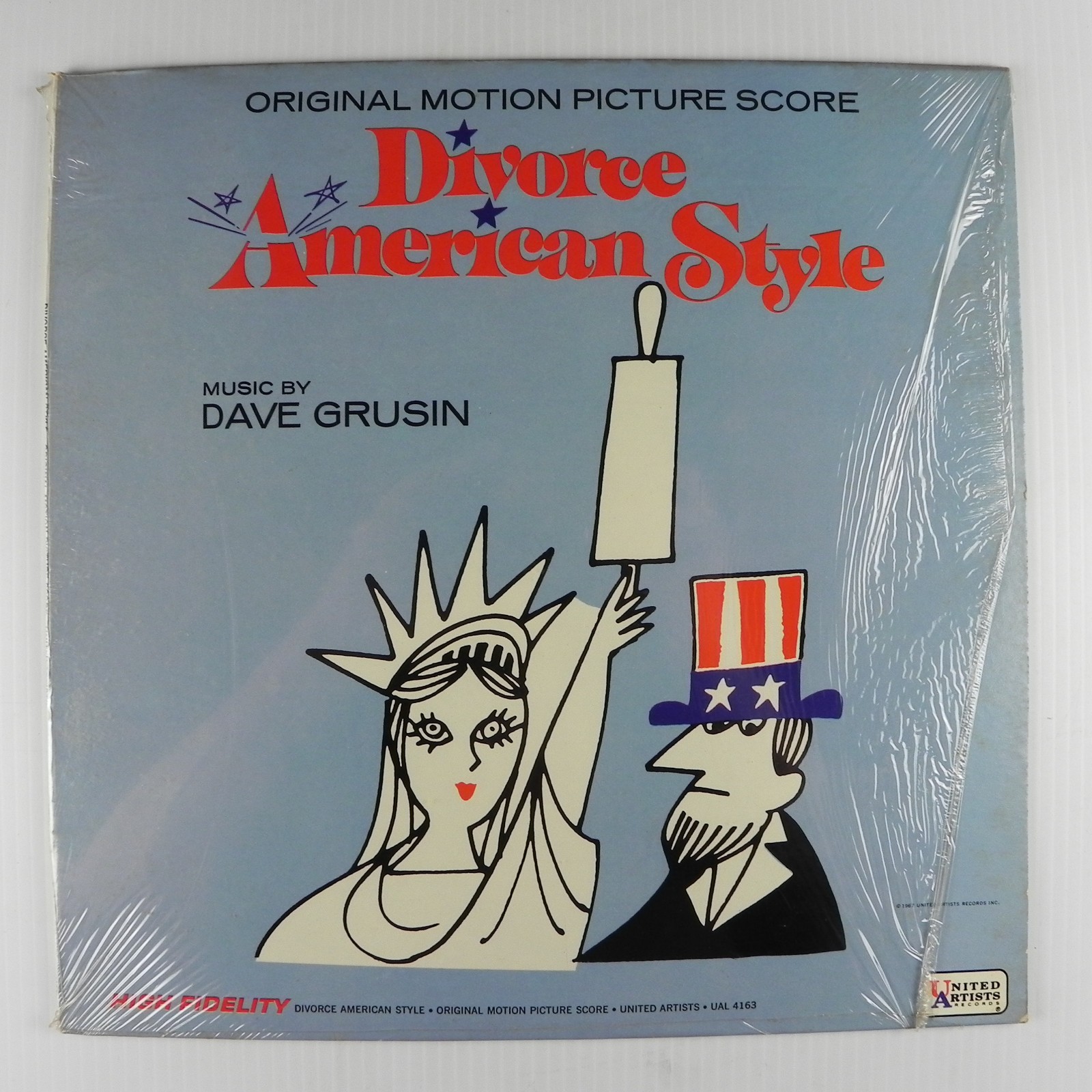 Dave Grusin – Divorce American Style 1967 OST UA UAL 4163 Mono Vinyl LP