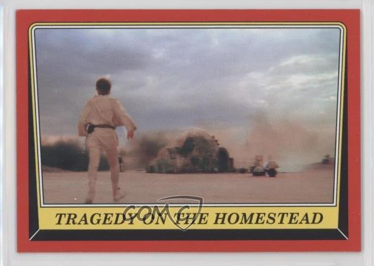 2016 Topps Star Wars: Rogue One: Mission Briefing Tragedy on the Homestead 1u6