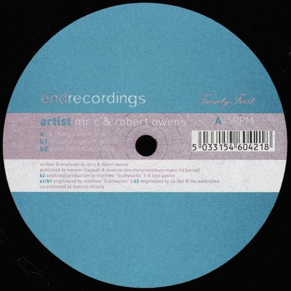 Mr. C & Robert Owens - A Thing Called Love (12")