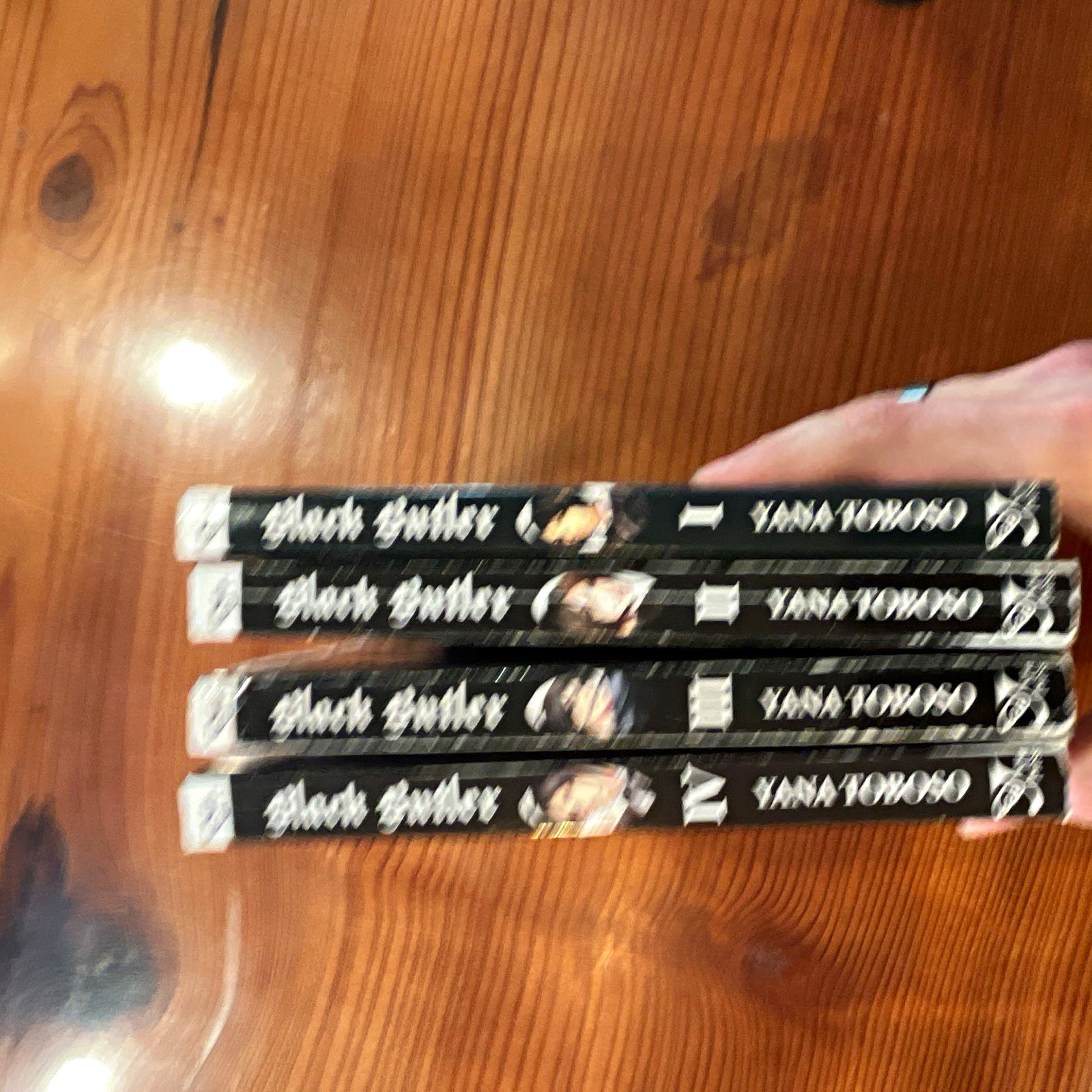 Lotto Manga Black Butler Vol 1-4 Copertina Morbida Inglese Yen Press Yana Toboso