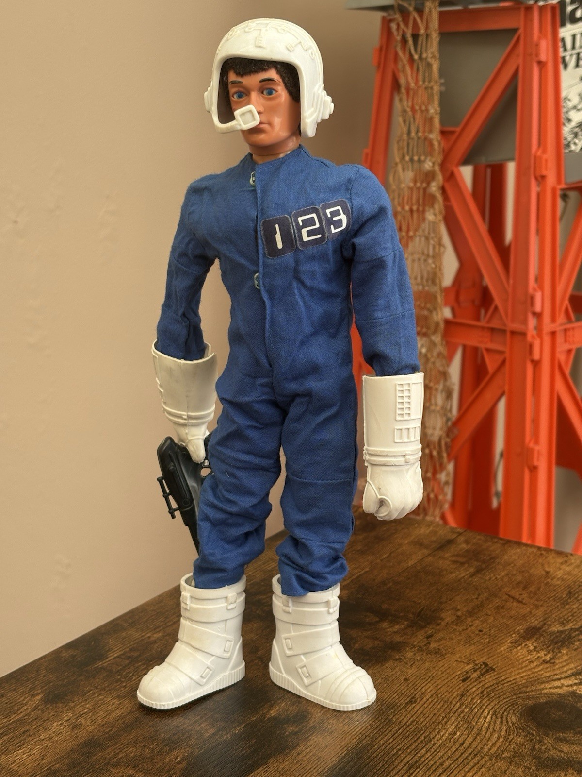 Action Man Space Ranger Internationals Vintage - NO FIGURE INCLUSE