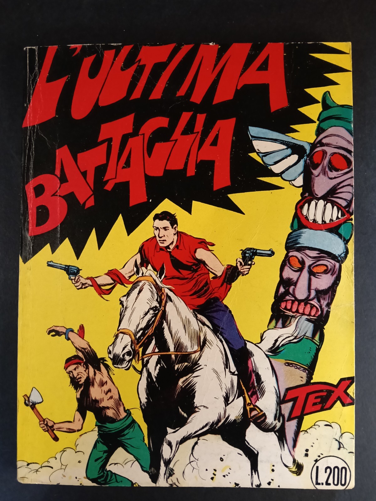 TEX LIRE 200 EDIZIONE EDICOLA PICCOLA N.9   (cod.L15)