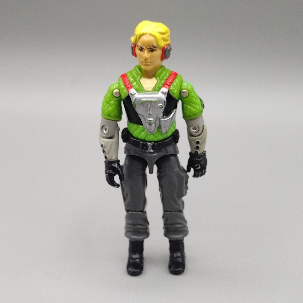 **O-RING NUOVO** Vintage 1987 G.I. Figurina Joe Psyche-Out V1 solo anni 80 ARAH Hasbro