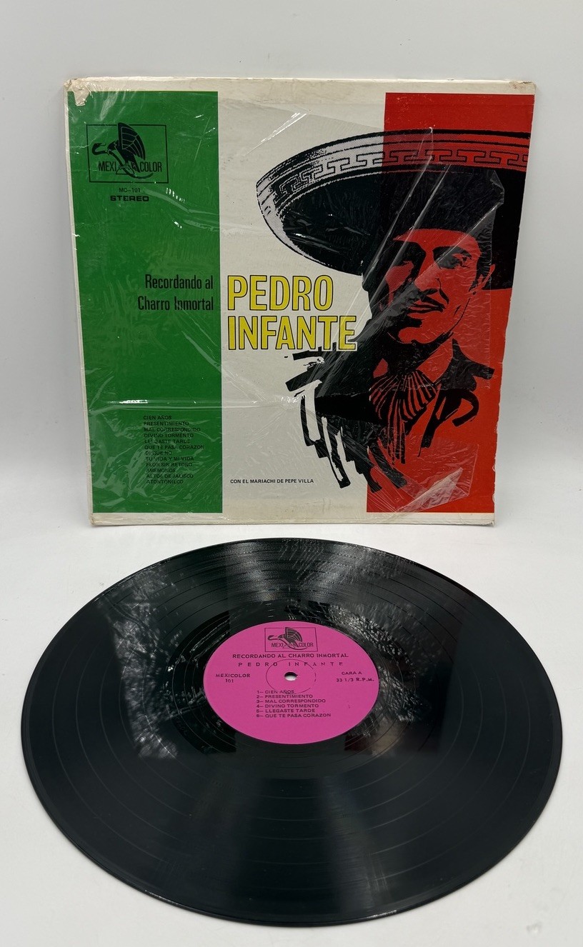 Pedro Infante ~ Recordando Al Charro Inmortal ~ Vinyl LP
