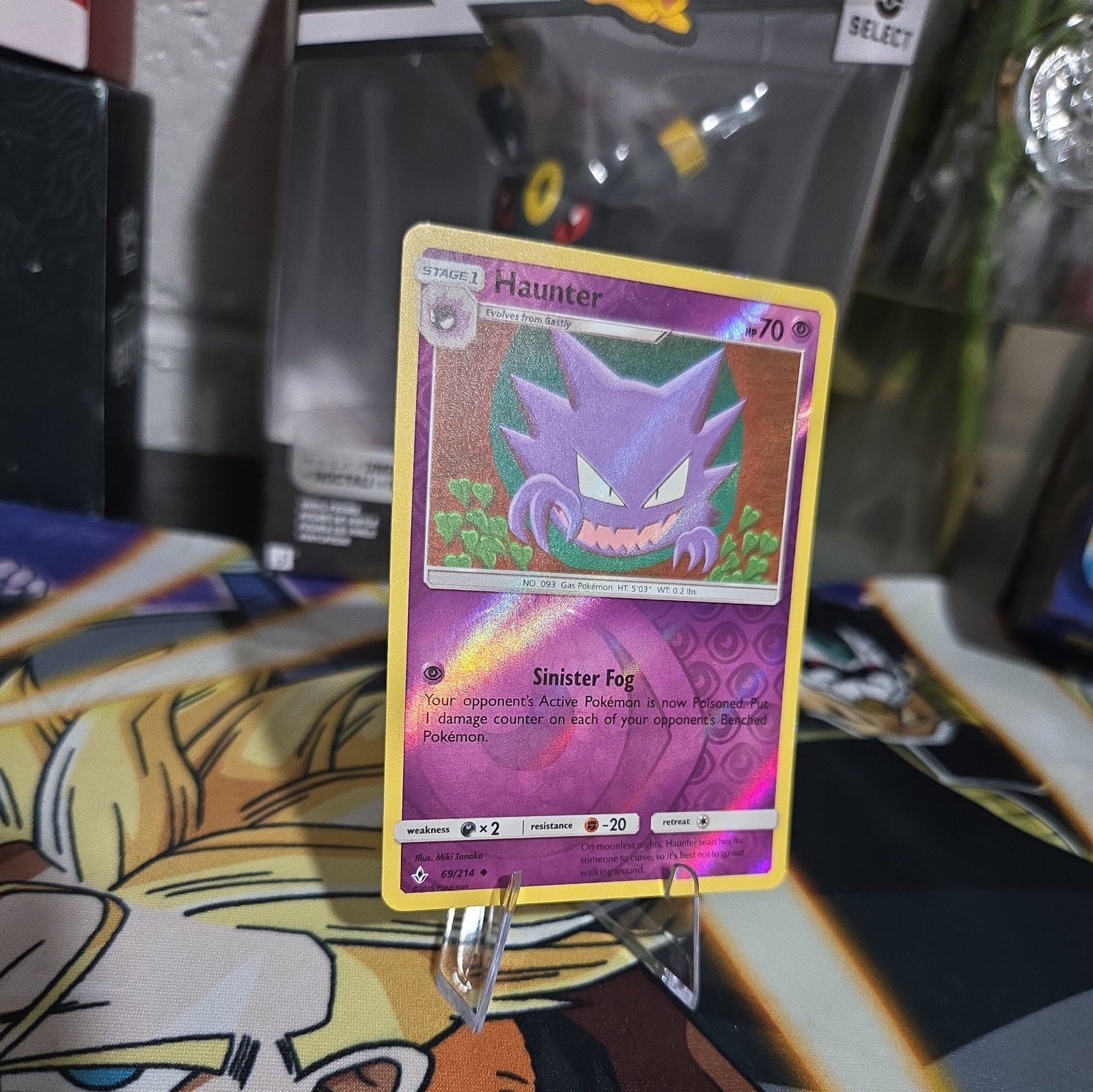 Haunter 69/214 LP - Unbroken Bonds - Reverse Holo Uncommon - Pokemon TCG