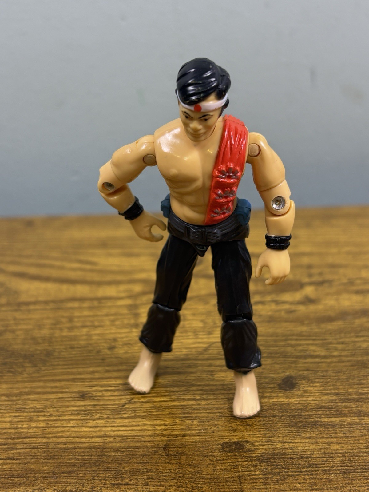 Modellino GI Joe ARAH 1985 Quick Kick 3,5" sciolto V1 fascia a piedi nudi
