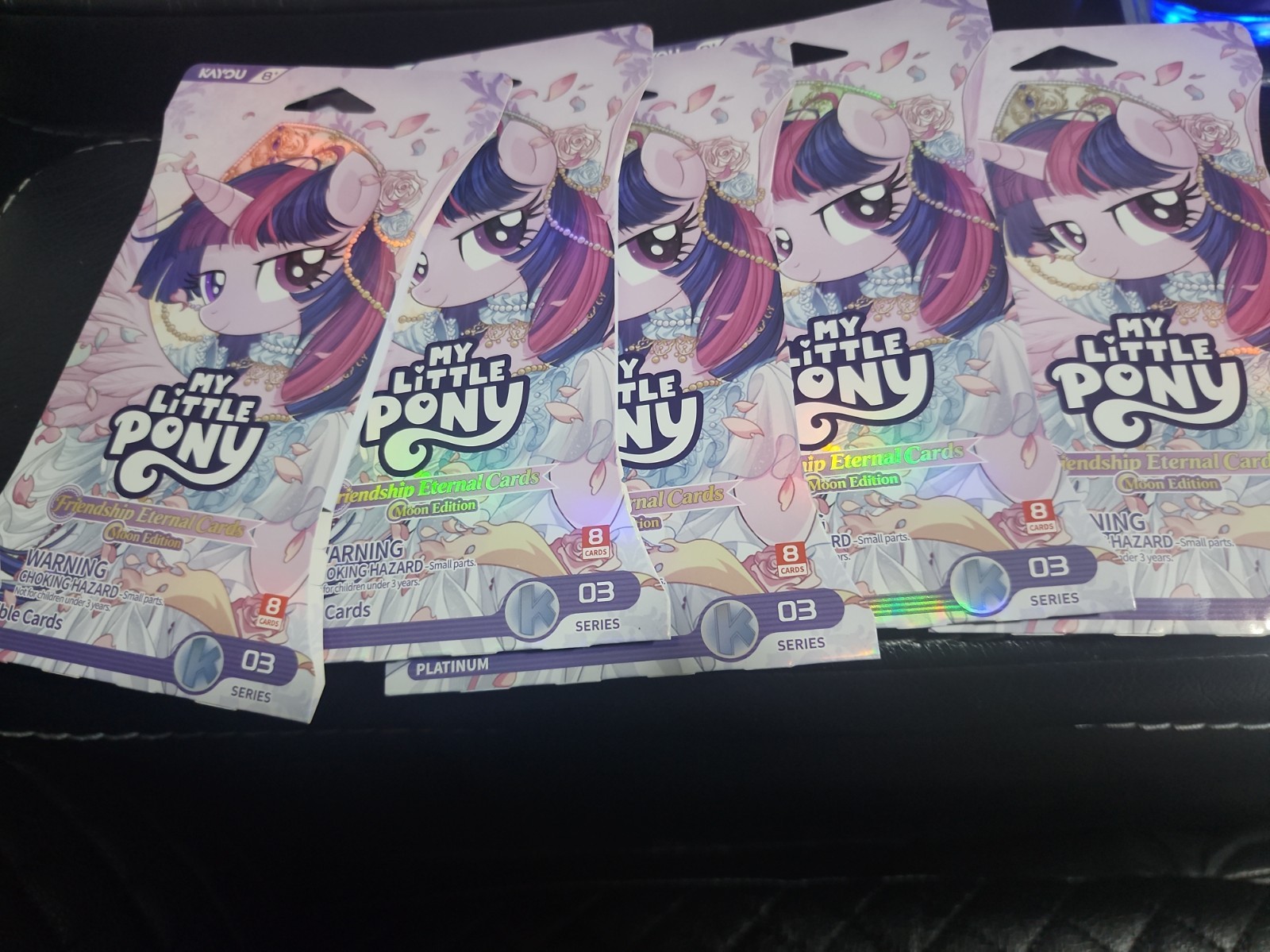 Kayou Friendship Eternal Moon Edition My Little Pony 5 confezioni (8 carte/confezione)