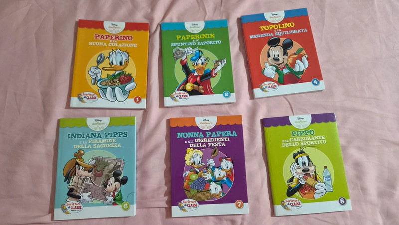 Fumetti disney paperino e topolino