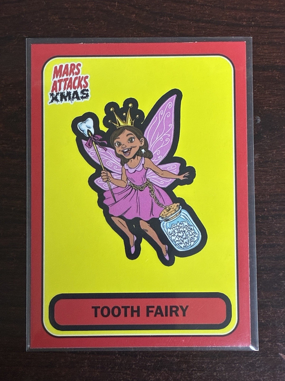 Fata dei denti 2026 Topps Mars Attacks Natale rosso #B-63