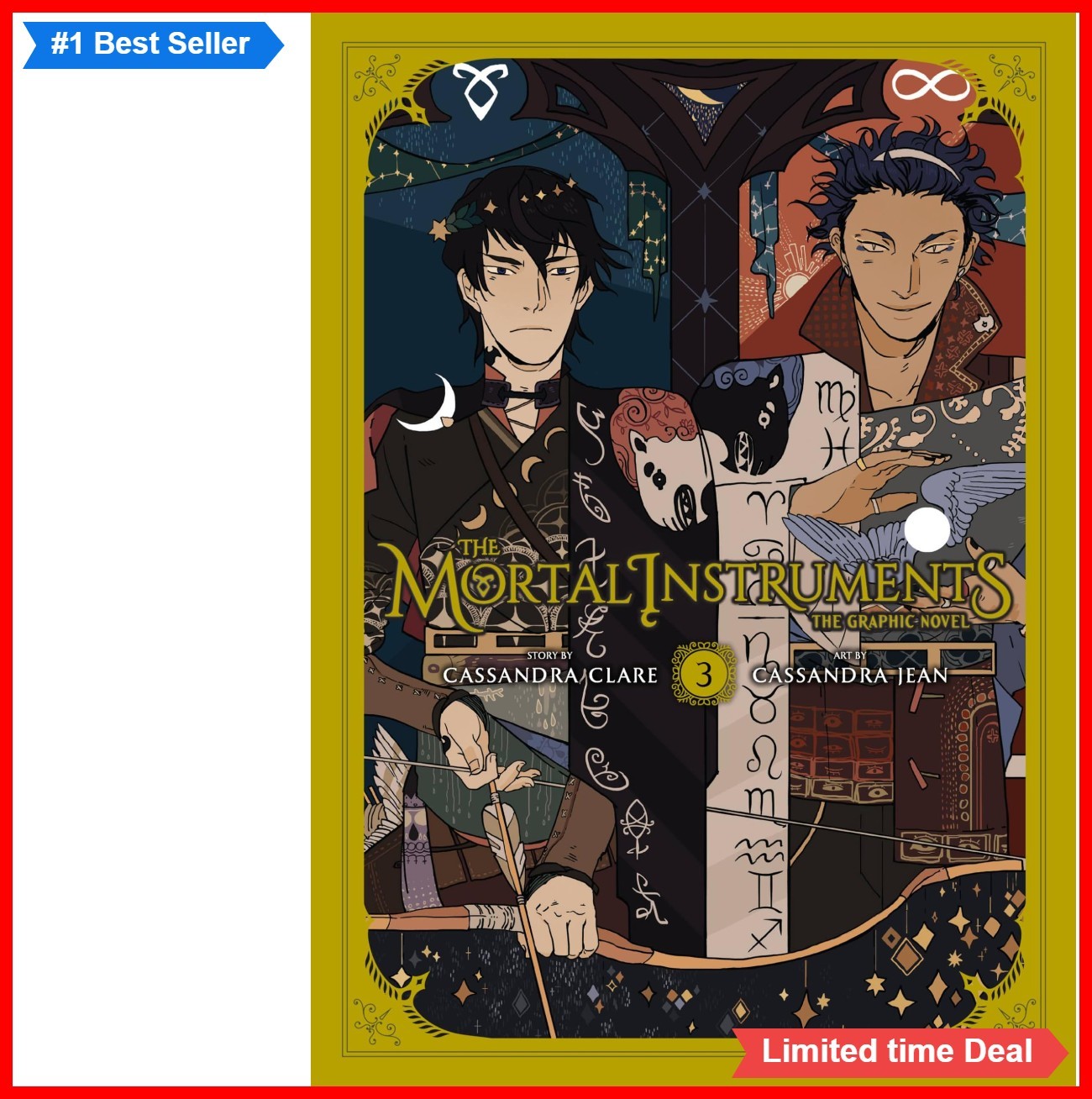 Mortal Instruments graphic novel volume 3 fantasy manga tascabile Cassandr
