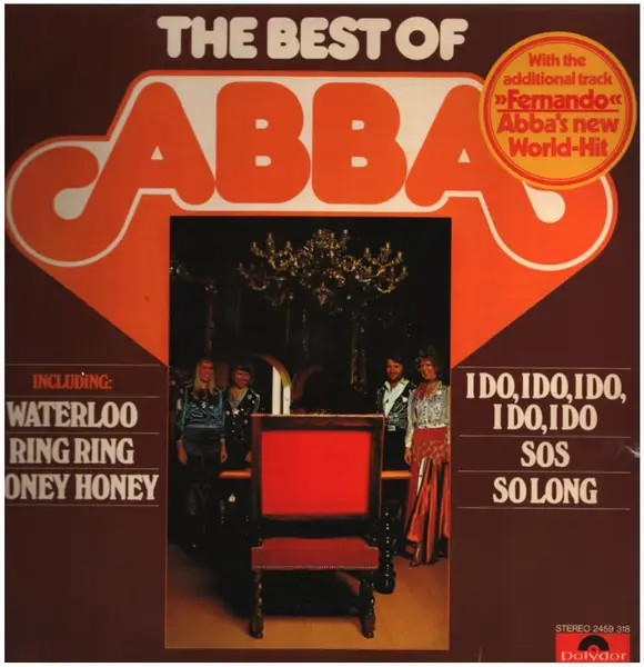 Abba The Best Of ABBA Polydor Vinile LP Near Mint