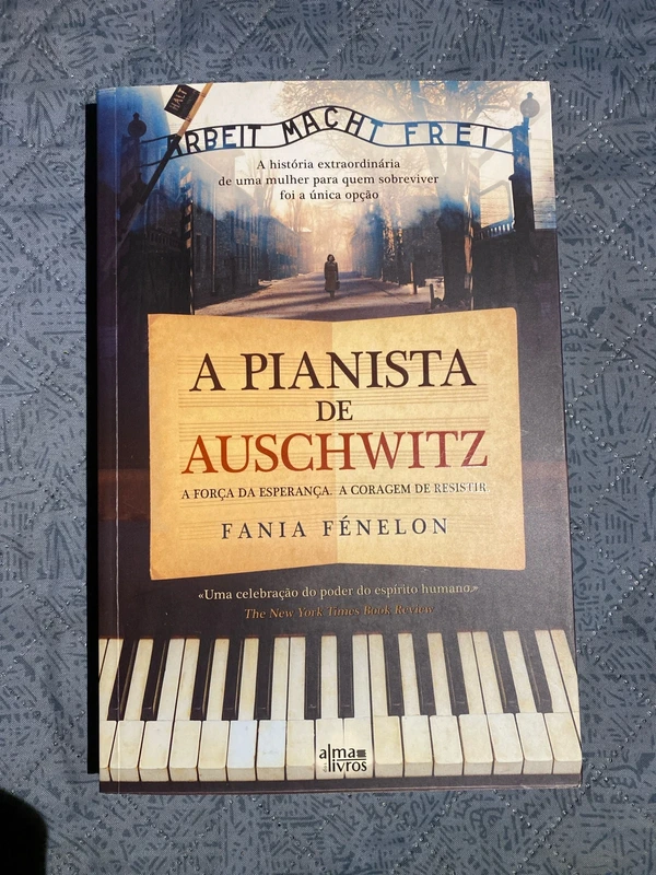 Livro: “A Pianista de Auschwitz” Novo! Nunca foi usado!