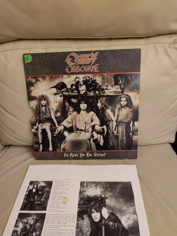 Ozzy osbourne - No Rest for the Wicked - vinile