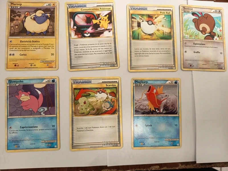 Lotto Pokemon Heart Gold soulsilver