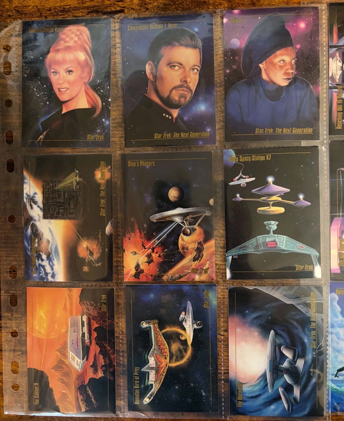 Star Trek/Valiant/Marvel/DC - Lotto di 26 carte collezionabili