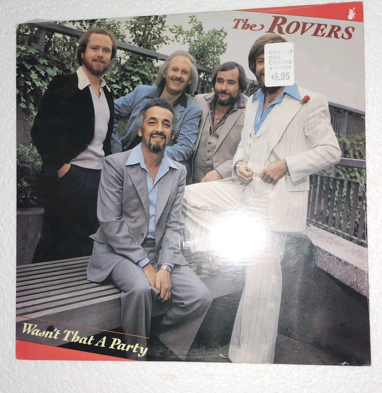The Rovers Wasn't That A Party 1981 Vinyl LP Epic Records 12” Sealed 
