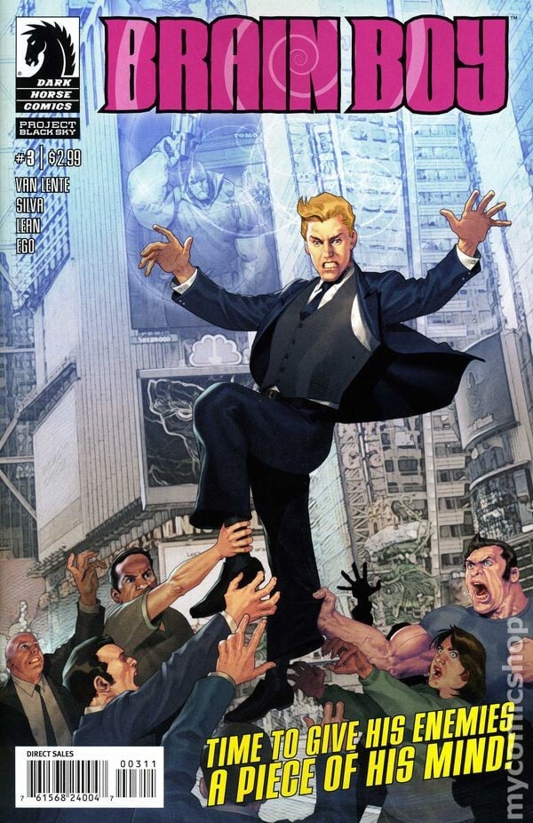 Brain Boy #3 VF 2013 immagine stock