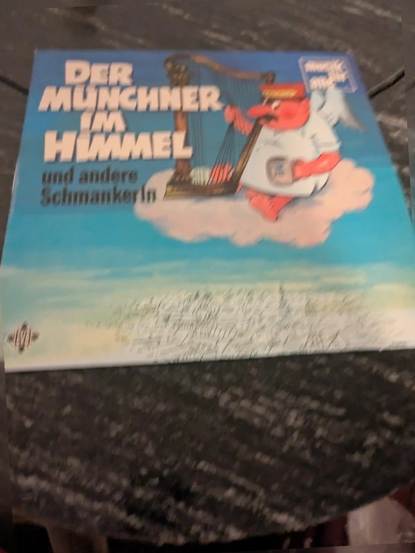 Vintage schallplatte der Münchner im Himmel lP Retro