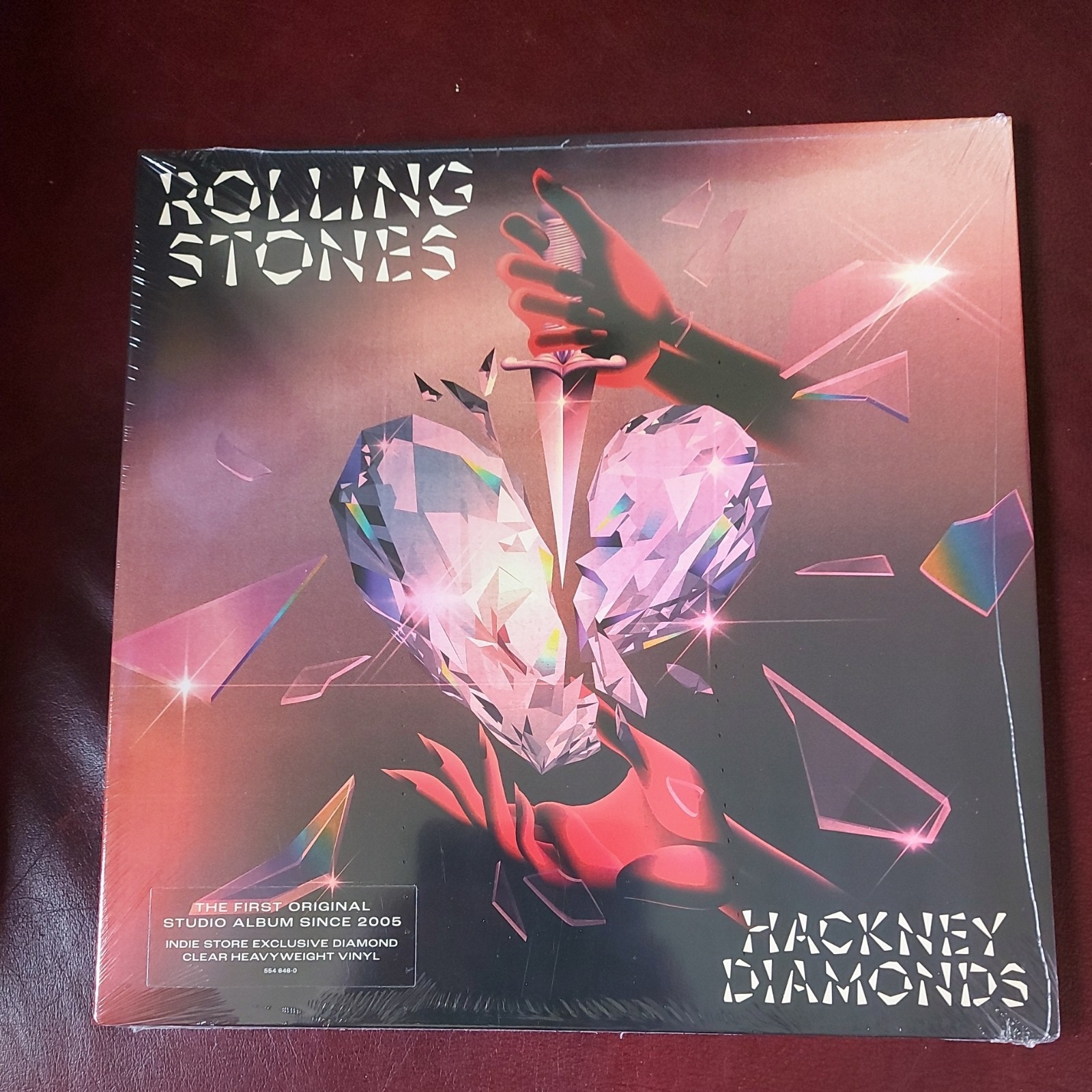 The Rolling Stones - Hackney Diamonds Crystal Clear Vinyl LP (New)