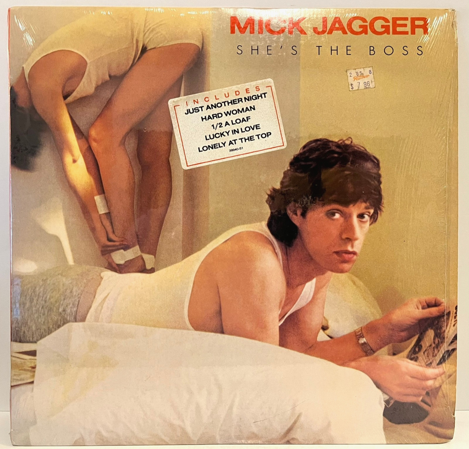MICK JAGGER - She's The Boss (Masterdisk RL) (1984) - 12" Vinyl Record LP - EX