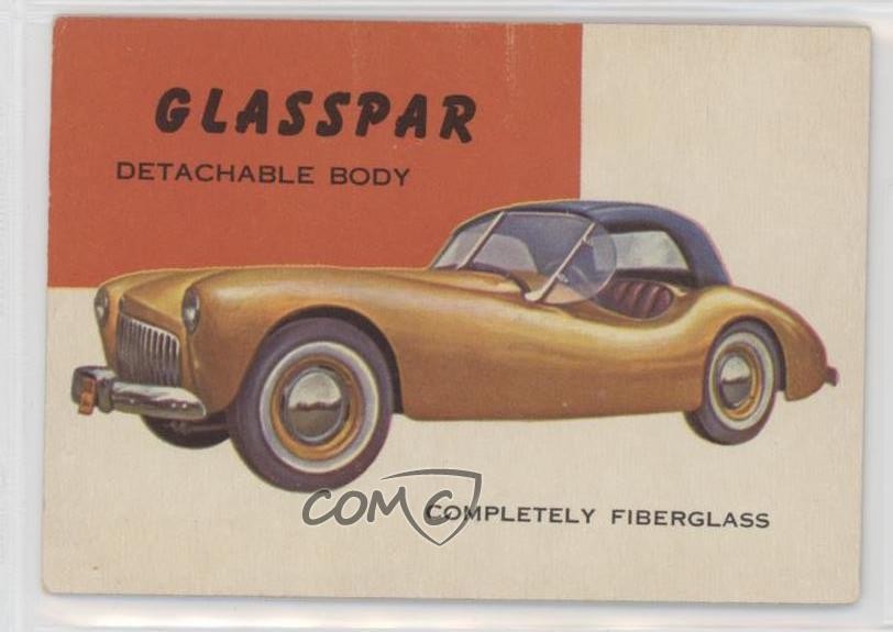 1954 Topps World on Wheels Glaspar #136 0l4h