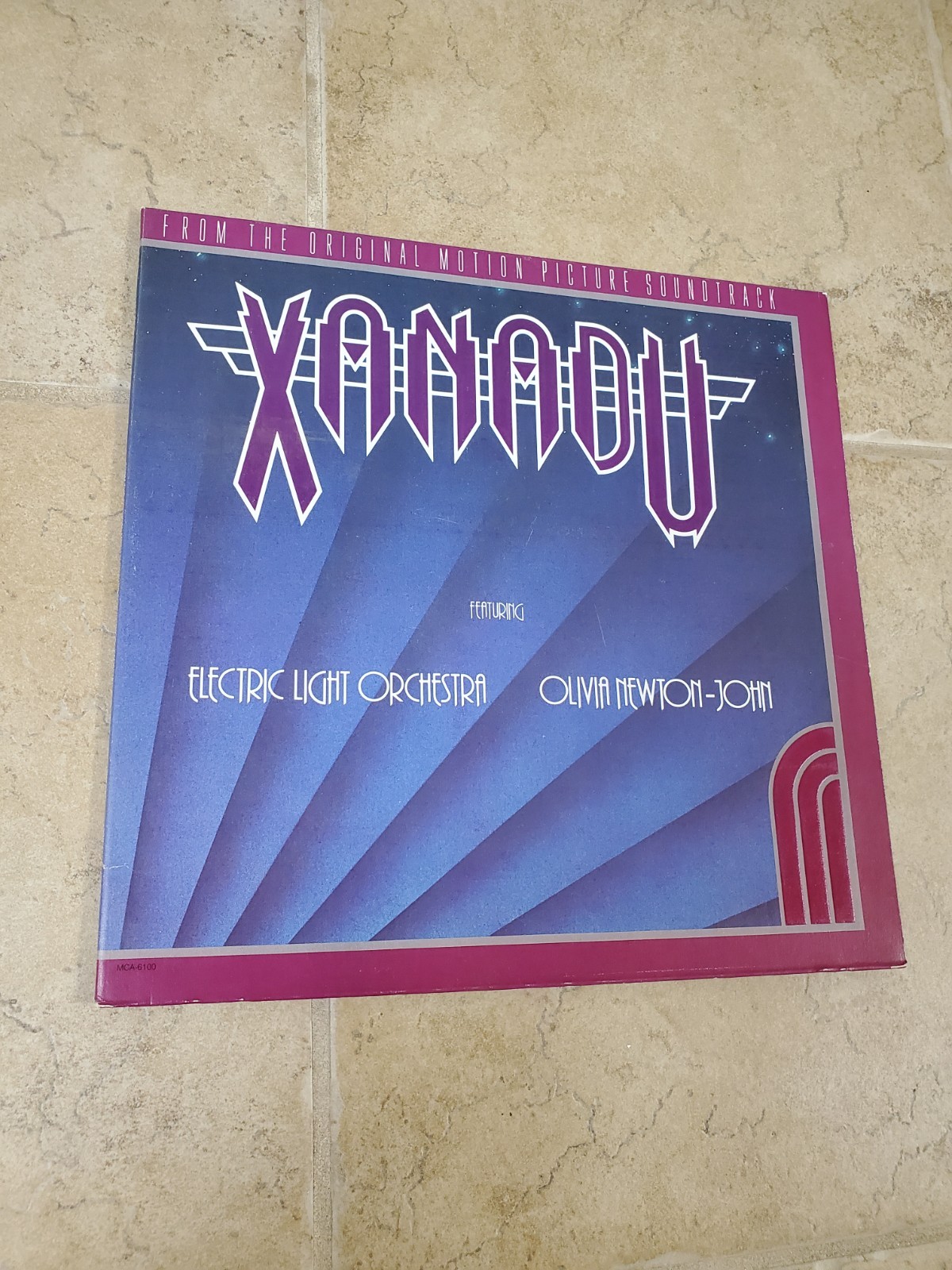 Olivia Newton-John and ELO Xanadu Soundtrack LP Vinyl Record MCA