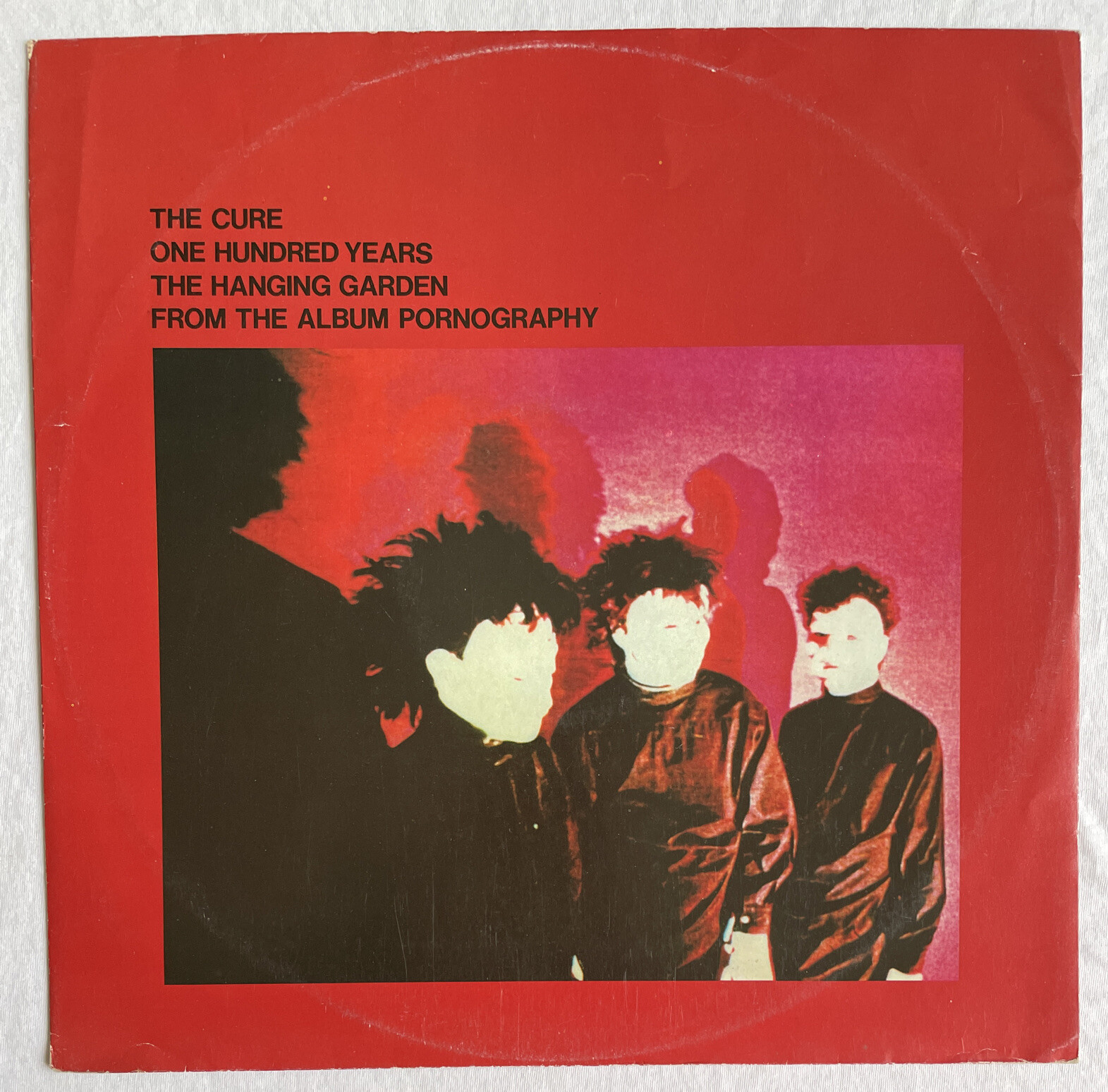 THE CURE -The Hanging Garden/One Hundred Years- Ultra Rare UK Promo 12" (Vinyl)