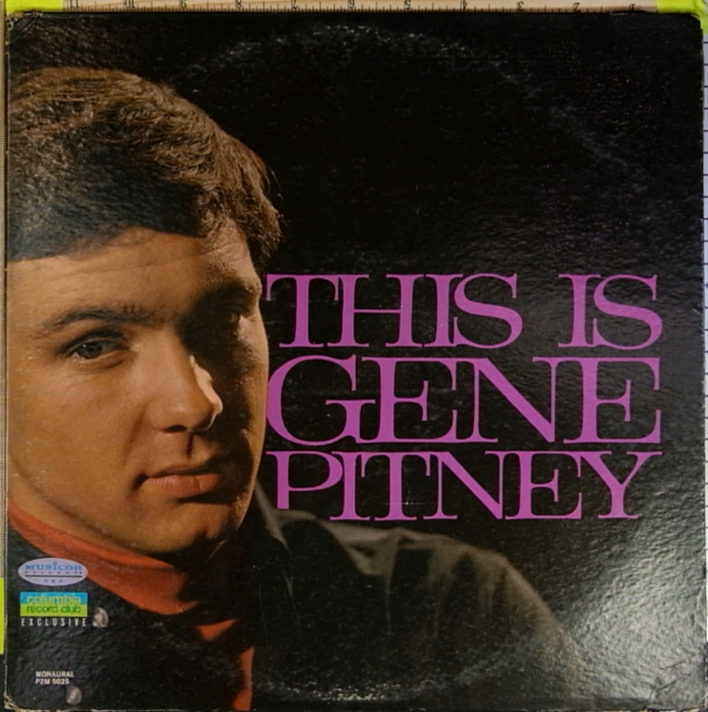 Gene Pitney This Is Gene Pitney 2xLP Record Set 1965 Monaural Columbia Club