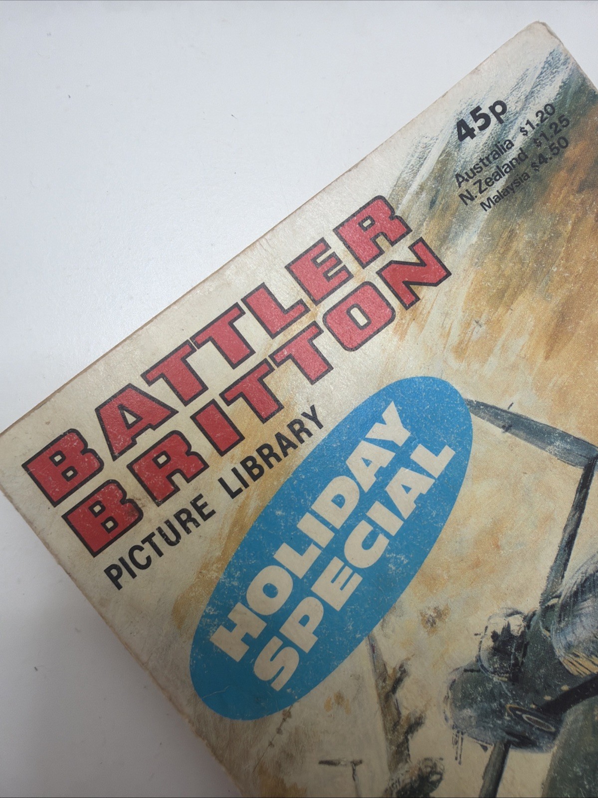 BATTLER BRITTON PICTURE LIBRARY Holiday Special  - Original Vintage 1981