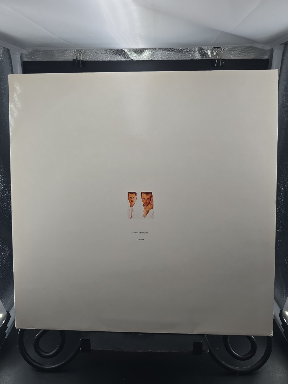 PET SHOP BOYS PLEASE 1986 UK PARLOPHONE LP PCS 7303 EX/EX