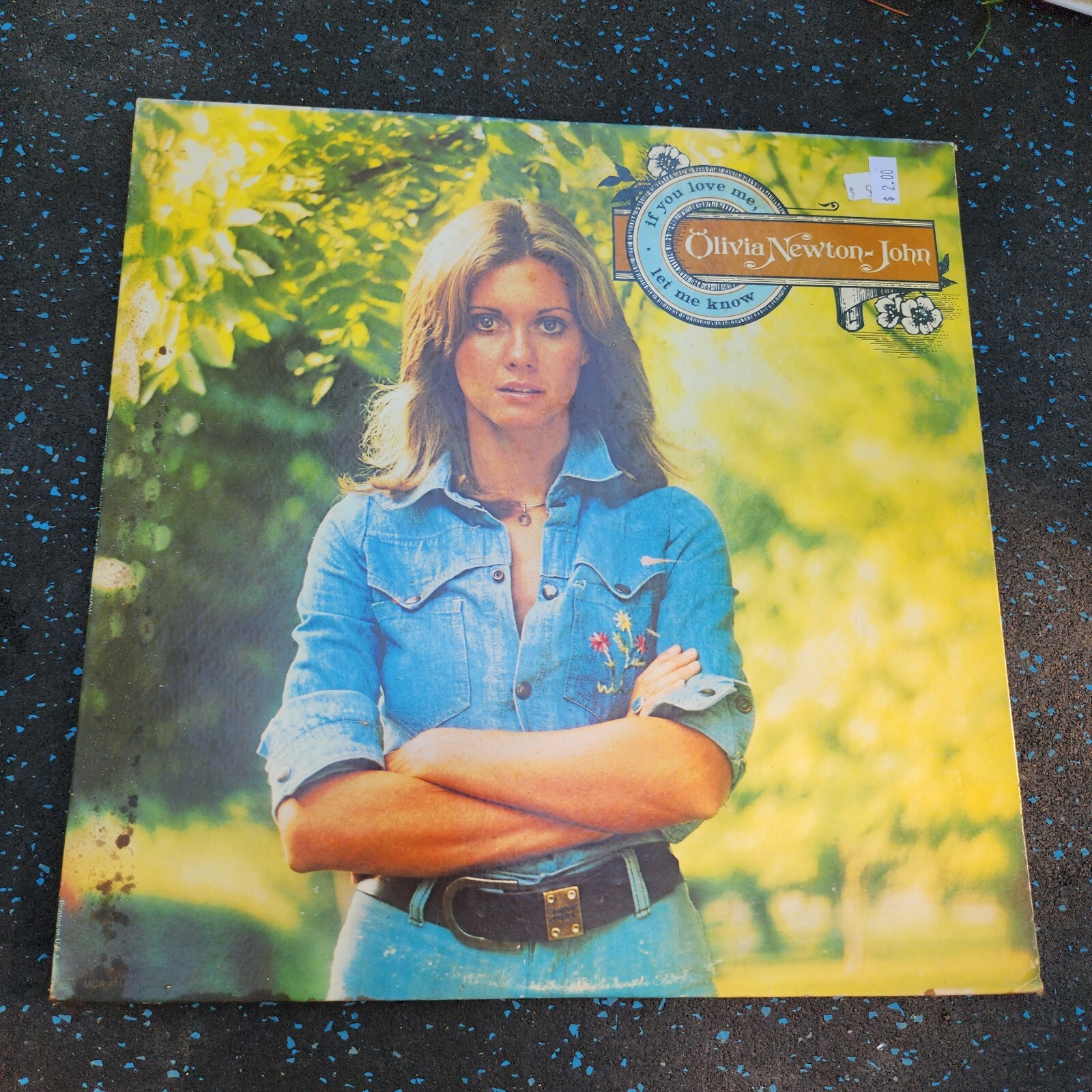 Olivia Newton John If You Love Me Let Me Know MCA Vinyl LP Record