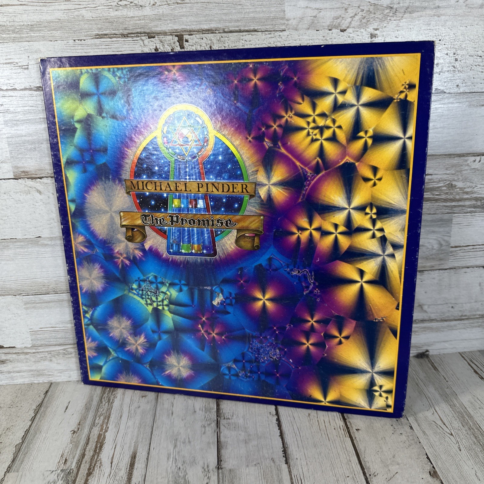 MICHAEL PINDER - The Promise (Moody Blues) (1976) - Vinyl Record LP Autographed