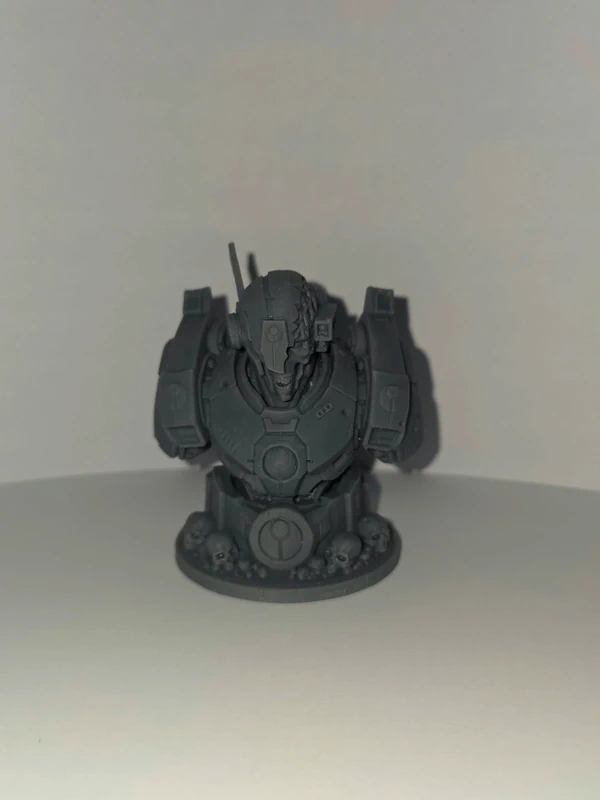 Busto Comandante T'au No Muerto (Warhammer 40k) - Resina
