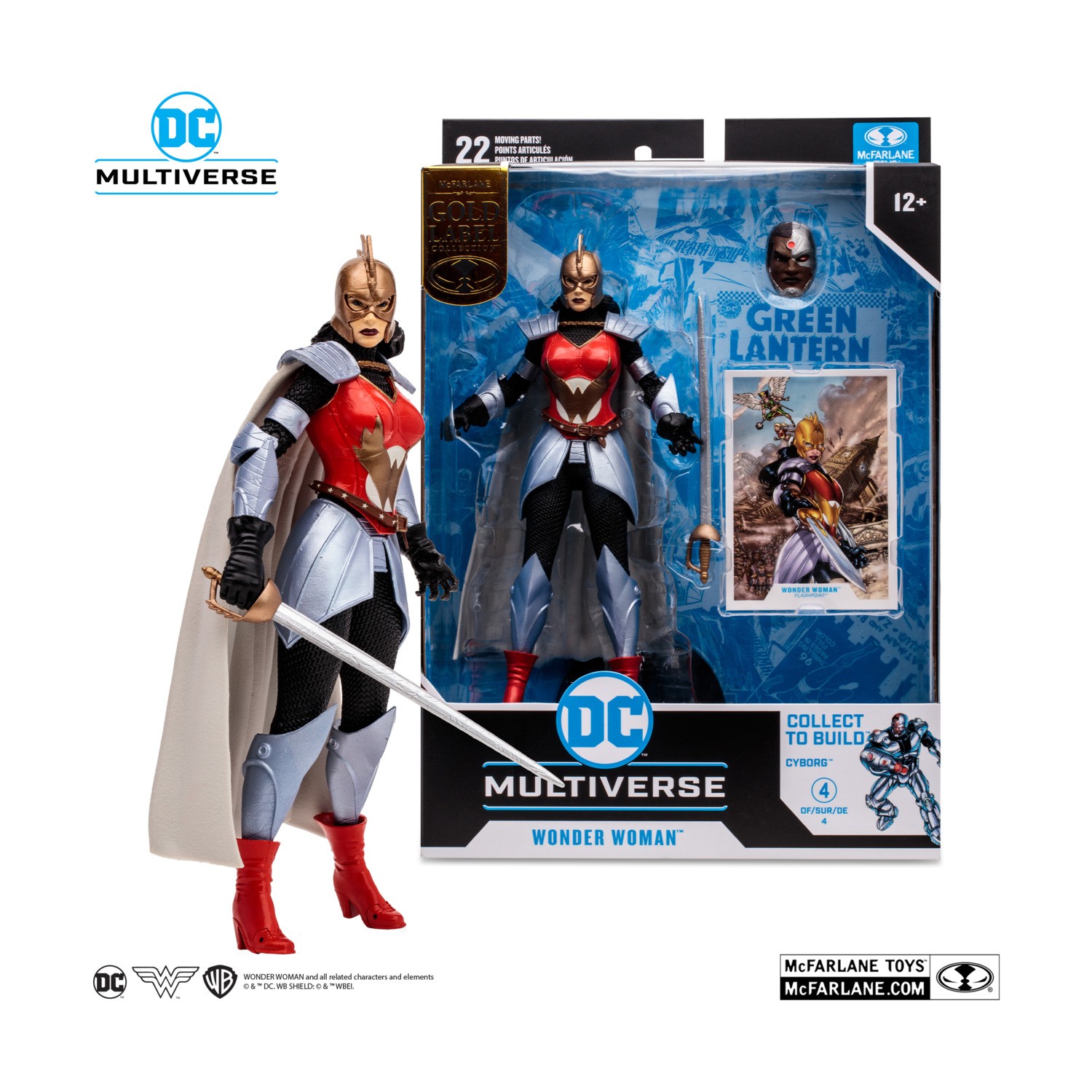 DC DC Action Figure Wonder Woman (Flashpoint Ed) EX/Mint