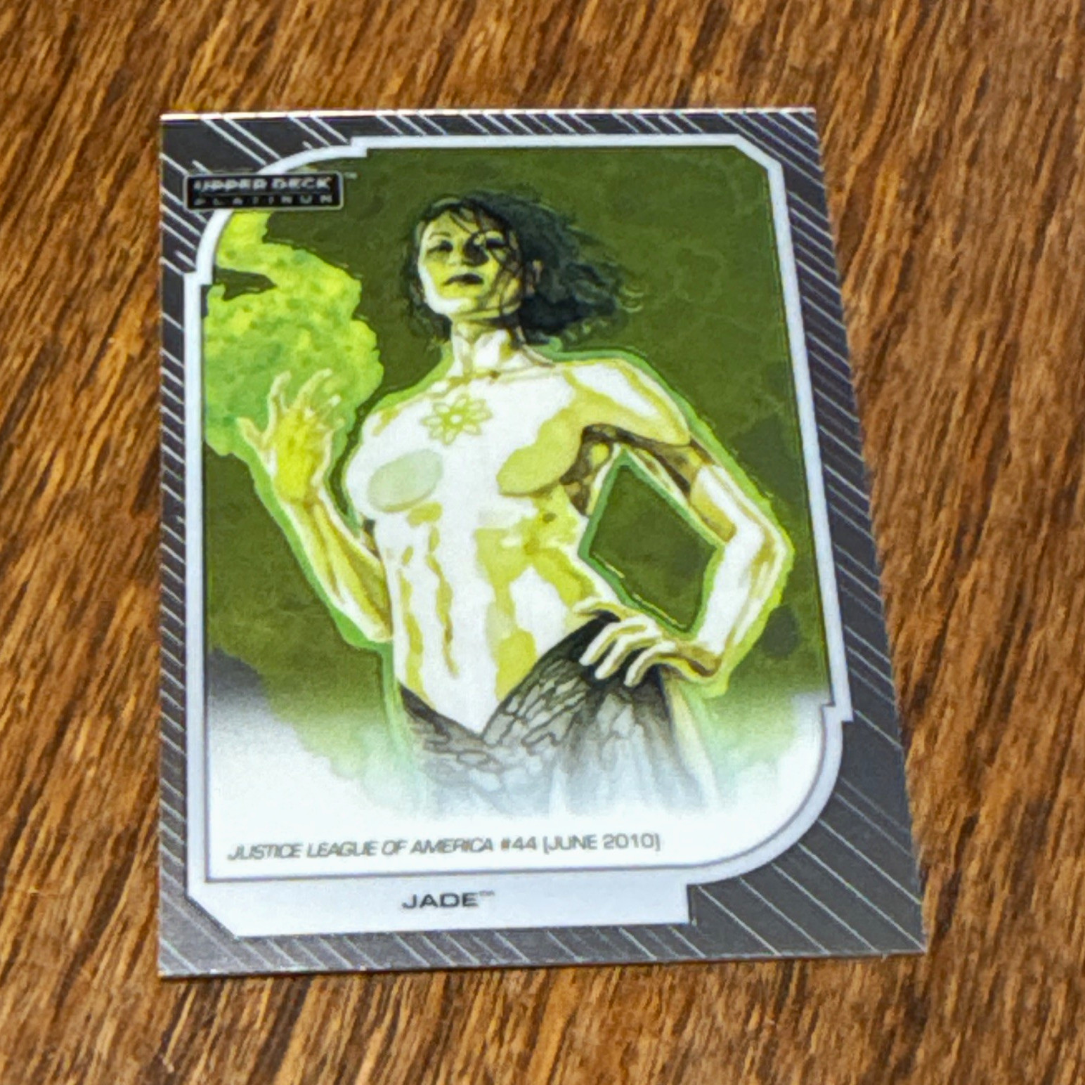 Upper Deck 2026 Upper Deck Platinum DC Jade #179 Carta Schizzo Artista David Mack
