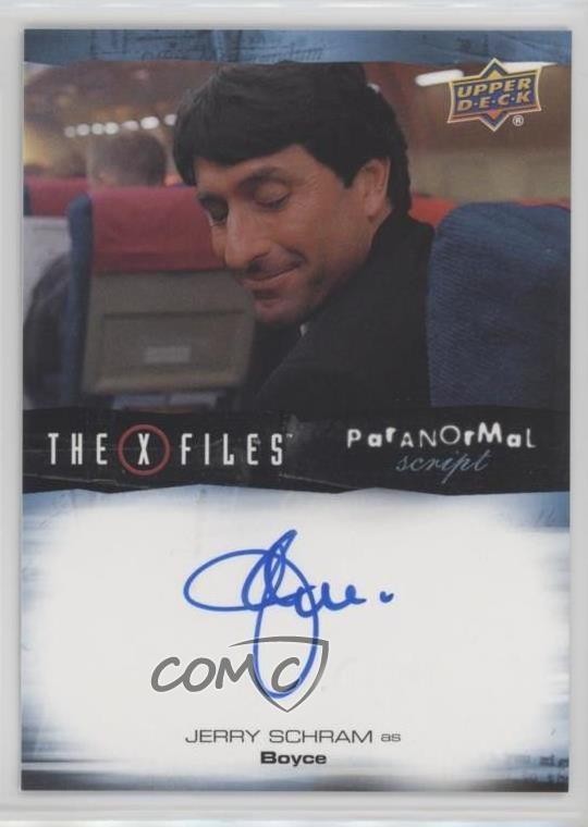 2023 The X-Files Monsters of Week Edition Jerry Schram as Boyce #A-JS Auto 0b3